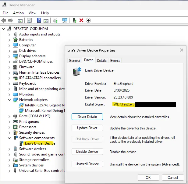 Device manager